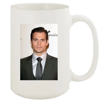 Henry Cavill 15oz White Mug