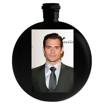 Henry Cavill Round Flask