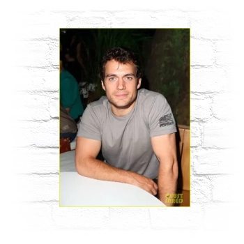 Henry Cavill Metal Wall Art