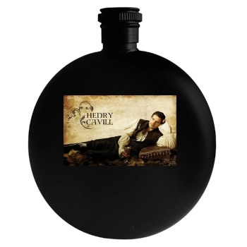 Henry Cavill Round Flask