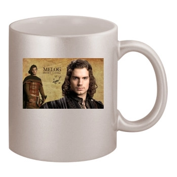 Henry Cavill 11oz Metallic Silver Mug