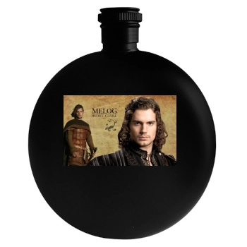 Henry Cavill Round Flask