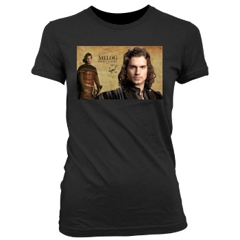 Henry Cavill Women's Junior Cut Crewneck T-Shirt