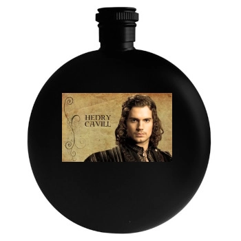 Henry Cavill Round Flask