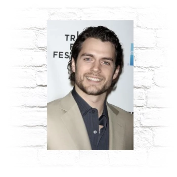 Henry Cavill Metal Wall Art