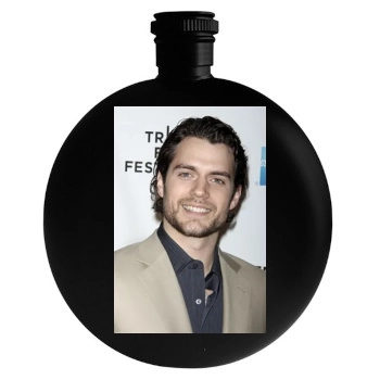 Henry Cavill Round Flask