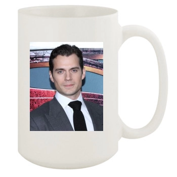 Henry Cavill 15oz White Mug