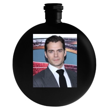 Henry Cavill Round Flask