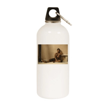 Henry Cavill White Water Bottle With Carabiner