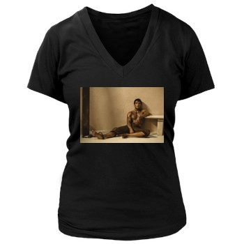 Henry Cavill Women's Deep V-Neck TShirt