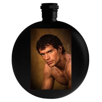 Henry Cavill Round Flask