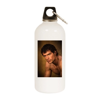 Henry Cavill White Water Bottle With Carabiner