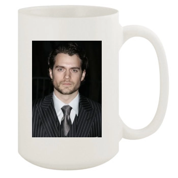 Henry Cavill 15oz White Mug