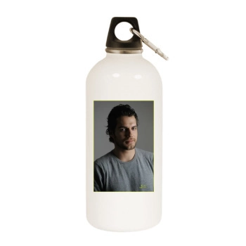 Henry Cavill White Water Bottle With Carabiner