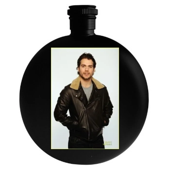 Henry Cavill Round Flask