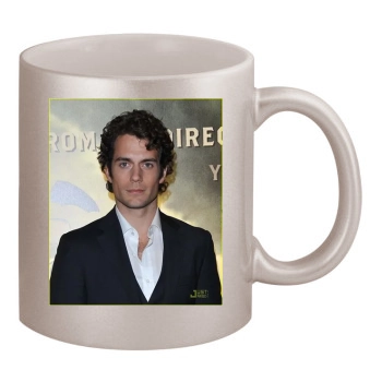 Henry Cavill 11oz Metallic Silver Mug