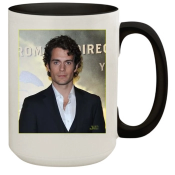 Henry Cavill 15oz Colored Inner & Handle Mug