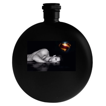 Henry Cavill Round Flask