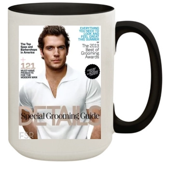 Henry Cavill 15oz Colored Inner & Handle Mug