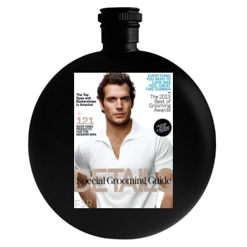 Henry Cavill Round Flask