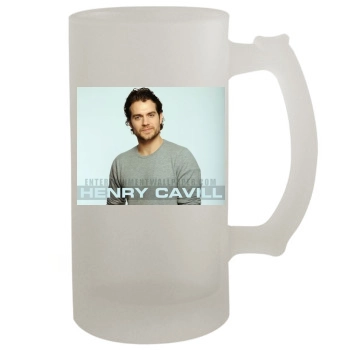 Henry Cavill 16oz Frosted Beer Stein