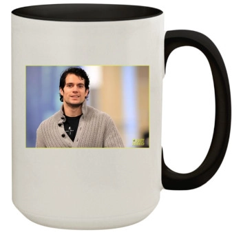 Henry Cavill 15oz Colored Inner & Handle Mug