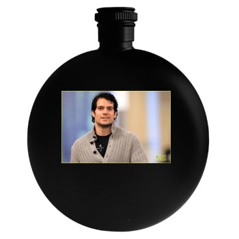 Henry Cavill Round Flask