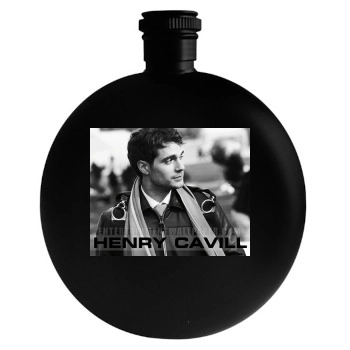 Henry Cavill Round Flask