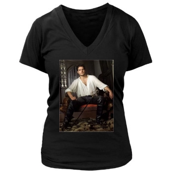 Henry Cavill Women's Deep V-Neck TShirt