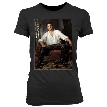 Henry Cavill Women's Junior Cut Crewneck T-Shirt