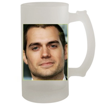 Henry Cavill 16oz Frosted Beer Stein