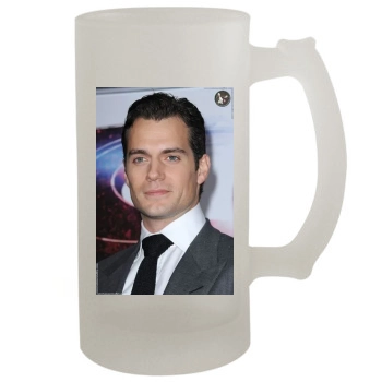 Henry Cavill 16oz Frosted Beer Stein