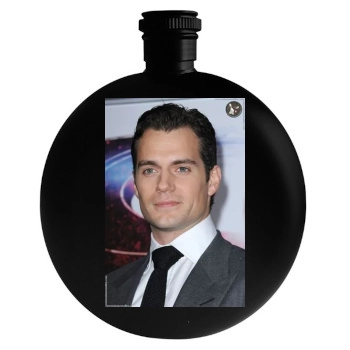 Henry Cavill Round Flask