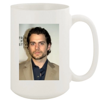 Henry Cavill 15oz White Mug