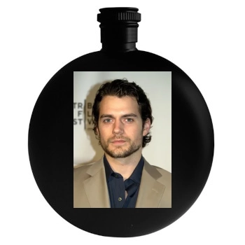 Henry Cavill Round Flask