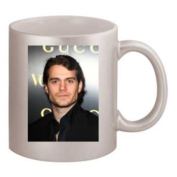 Henry Cavill 11oz Metallic Silver Mug