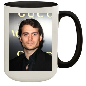 Henry Cavill 15oz Colored Inner & Handle Mug