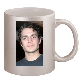 Henry Cavill 11oz Metallic Silver Mug