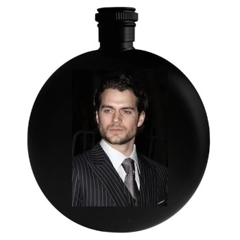 Henry Cavill Round Flask