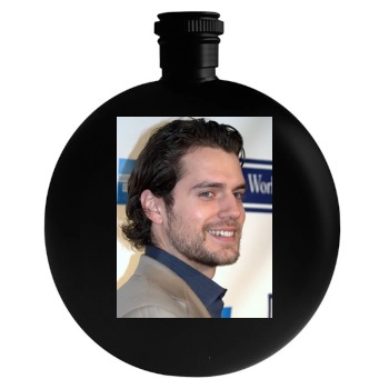 Henry Cavill Round Flask