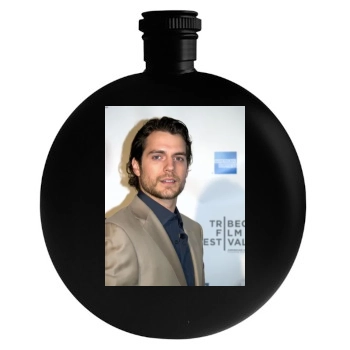 Henry Cavill Round Flask