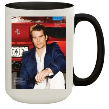 Henry Cavill 15oz Colored Inner & Handle Mug