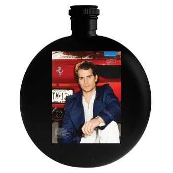 Henry Cavill Round Flask