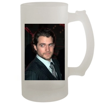 Henry Cavill 16oz Frosted Beer Stein