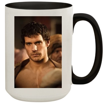 Henry Cavill 15oz Colored Inner & Handle Mug