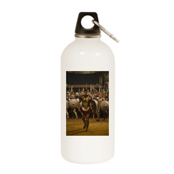 Henry Cavill White Water Bottle With Carabiner