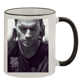 Henry Cavill 11oz Colored Rim & Handle Mug