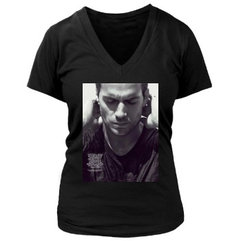 Henry Cavill Women's Deep V-Neck TShirt