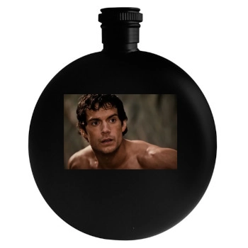 Henry Cavill Round Flask