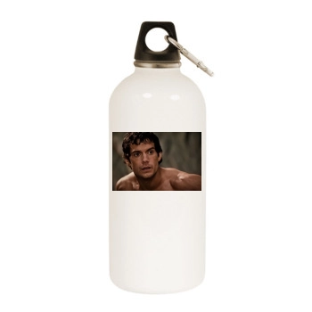 Henry Cavill White Water Bottle With Carabiner